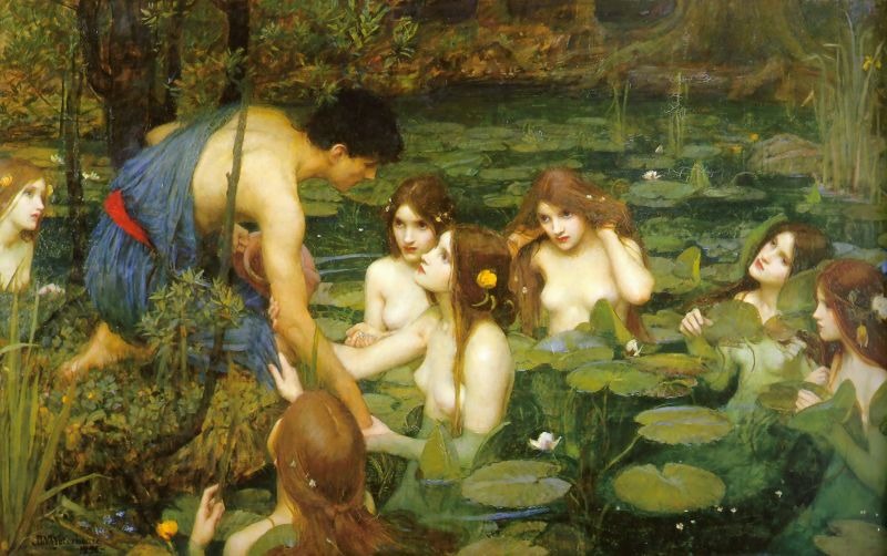 Waterhouse -- Hylas and the Nymphs