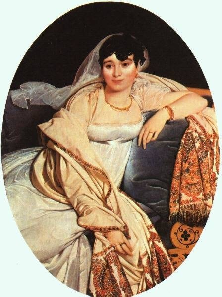 Madame Louis-Francois Bertin, Jean-Auguste-Dominique Ingres - Oil Paintings