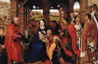 Cropped - St. Columba Altarpiece St. Columba Altarpiece