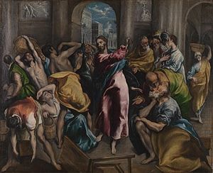 Christ driving the Traders from the Temple Christ driving the Traders from the Temple