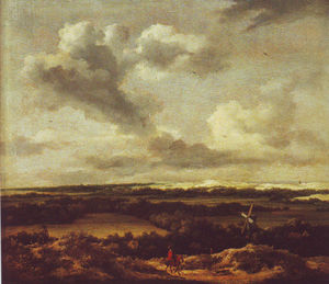 Dune Landscape with a Rabbit Hunt