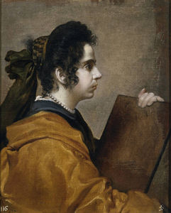 Juana Pacheco Wife of the Artist characterized as a Sibyl