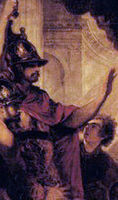 Cropped - The Infant Hercules Strangling Serpents in his Cradle The Infant Hercules Strangling Serpents in his Cradle