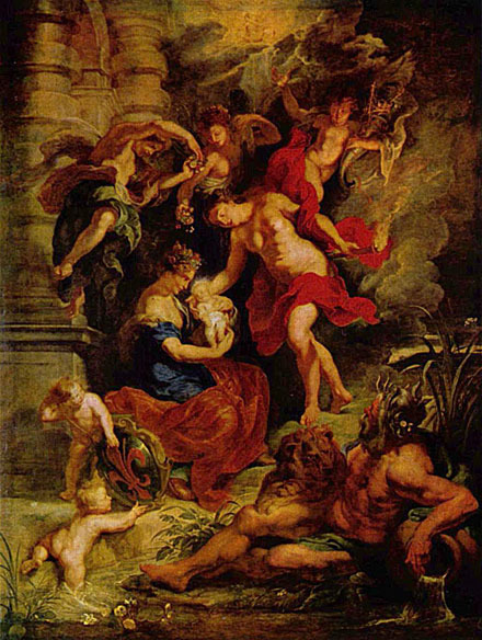 The Landing Of Marie De Medicis At Marseilles Artble Com