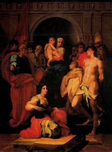 Madonna Enthroned and Ten Saints