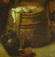 Peasants Brawling over Cards