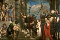 Ecce Homo, Titian The Flaying of Marsyas