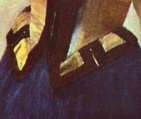 Cropped - Young Woman with a Water Pitcher Young Woman with a Water Pitcher