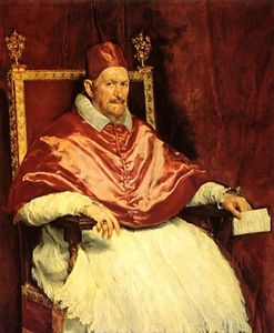 Portrait of Pope Innocent X Portrait of Pope Innocent X