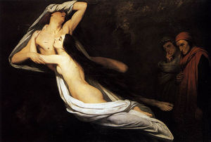 The Ghosts of Paolo and Francesca Appear to Dante and Virgil The Ghosts of Paolo and Francesca Appear to Dante and Virgil