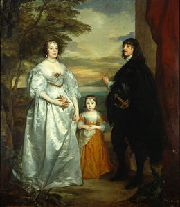 James Seventh Earl of Derby His Lady and Child James Seventh Earl of Derby His Lady and Child