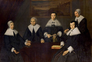 The Regentesses of the Old Men's Home in Haarlem