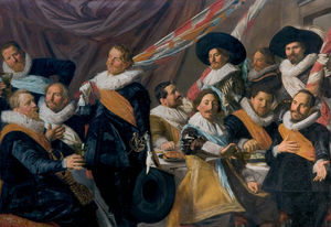 Banquet of the officers of the St George Civic Guard 1627
