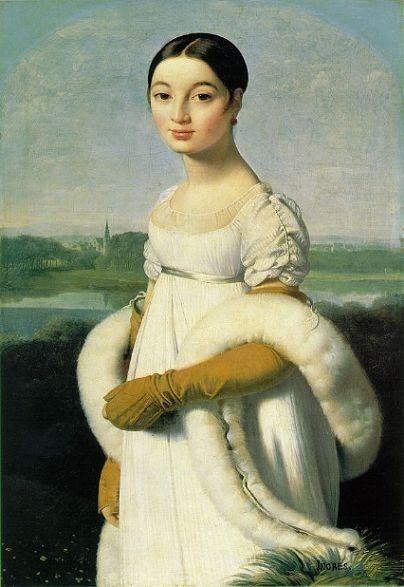 Madame Louis-Francois Bertin, Jean-Auguste-Dominique Ingres - Oil Paintings